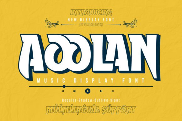 Aoolan: A Display Font Built for Editorial Storytelling