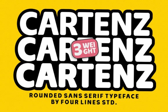 Cartenz: A Fluid Display Font for Modern Web Design