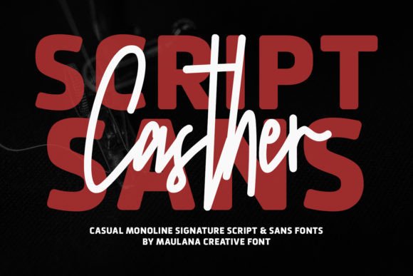 Cashter Duo: A Handcrafted Display Font for Marketing That Stops the Scroll