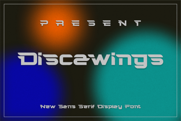 Discawings Font: A Bold Display Typeface for Small Business Branding