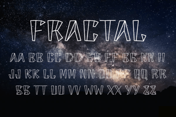 Fractal Font: High-Impact Display Typeface for Campaigns