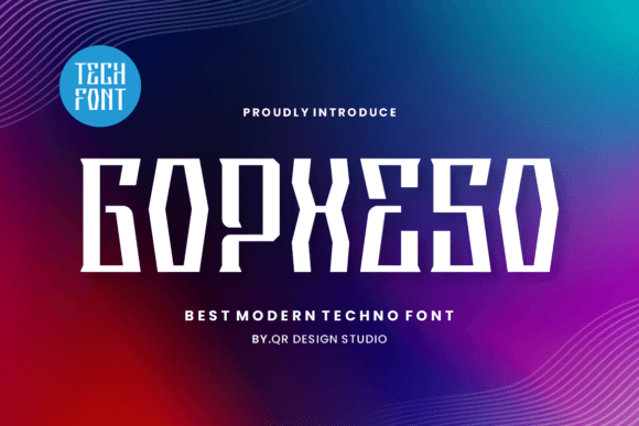 Gopxeso: A Display Font That Makes Campaign Messages Stand Out