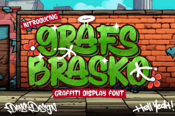 Grafs Brasco: A Graffiti-Inspired Display Font for Editorial Impact