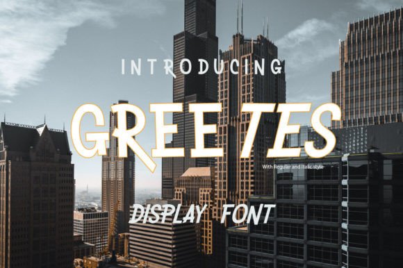 Greetes: A Display Font That Earns Its Place in Real Projects