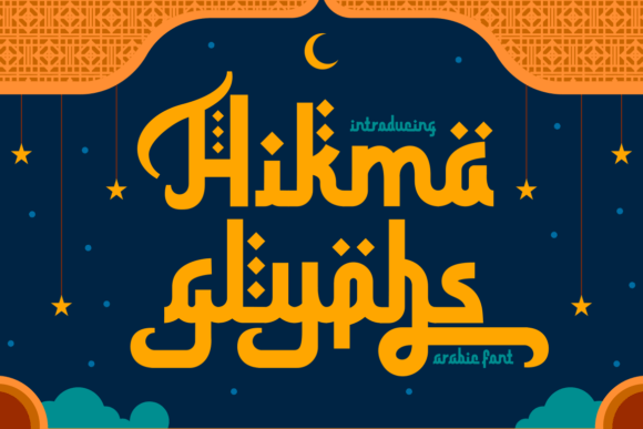 Hikma Glyphs: A Display Font That Brings Campaigns to Life