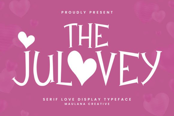 Julovey Serif Display Font Brings Handmade Love to Every Label