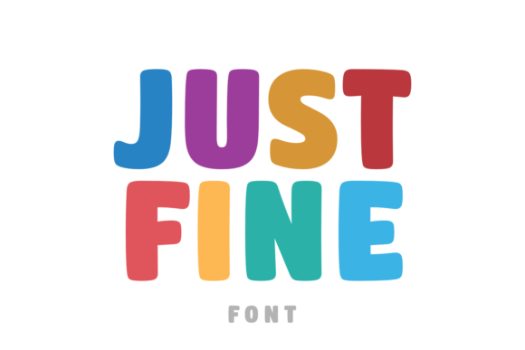 Just Fine: A Hand-Etched Display Font for Charming Brand Visuals