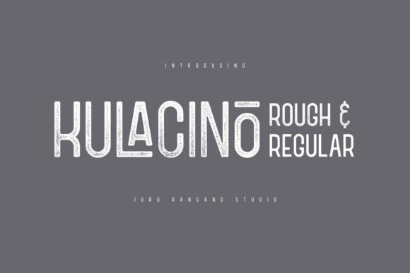 Kulacino: A Modern-Retro Display Typeface for Web Designers
