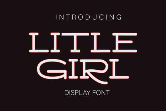 Litle Girl: A Fun, Quirky Display Font for Handmade Sellers