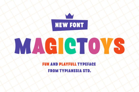 Magictoys: A Playful Typeface That Brings Joy to Editorial Design