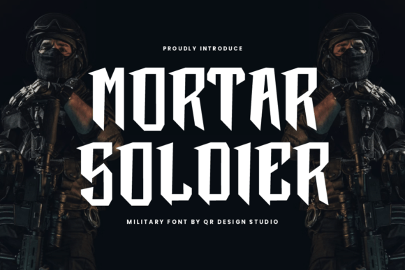 Mortar Soldier: A Display Font That Brings Grit and Grace to Branding
