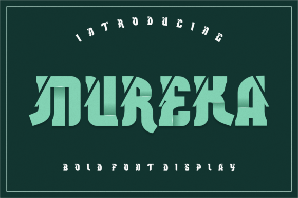 Mureka: A Modern Display Font for Digital Marketers