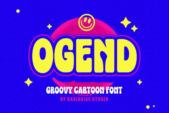 Ogend: A Retro Bold Groovy Sans-Serif Font for Marketers