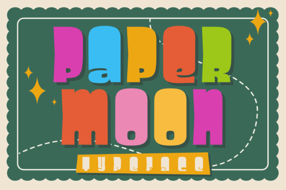 Paper Moon: A Playful Display Font for Modern Web Design