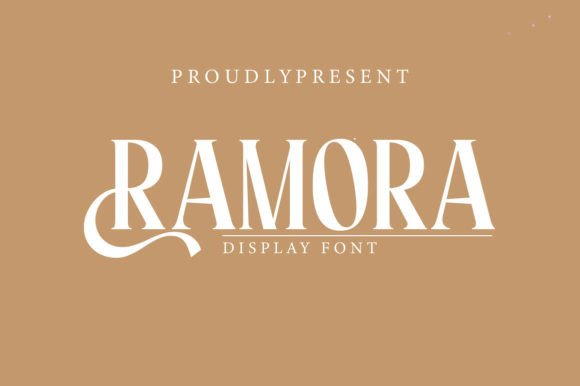 Ramora: A Display Font That Brings Refined Elegance to Editorial Design