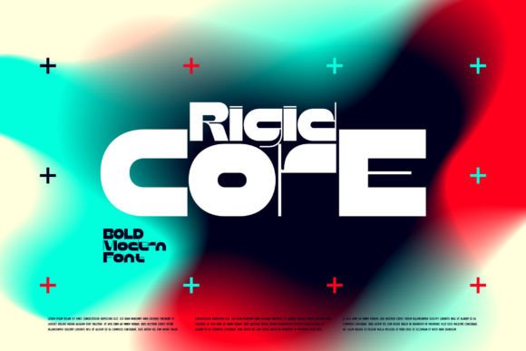 Rigid Core: A Display Font That Brings Editorial Confidence