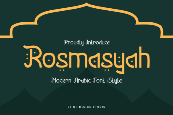 Rosmasyah: A Display Typeface for Editorial Elegance