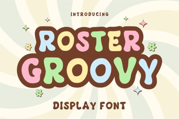 Roster Groovy: A Retro Serif Font That Adds Personality to Your Brand