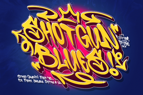 Shotgun Blues: A Display Font for Handmade Product Labels