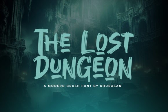The Lost Dungeon Font Brings Handcrafted Charm to Every Product Label