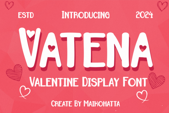 Vatena: A Display Font with Real Design Weight