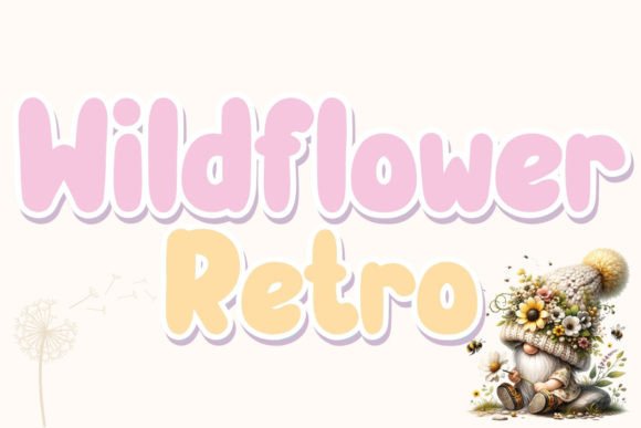 Wildflower Retro: A Handwritten Font That Brings Warmth and Whimsy to Small Business Branding